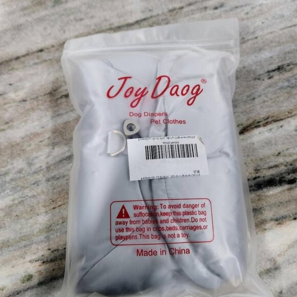 New Heavyweight Dog Puffer Coat Small New – Warm Winter Jacket Silver Gray M - Picture 2 of 4